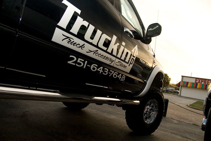 Truck with Company Logo